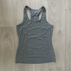Women's grey Reebok workout tank